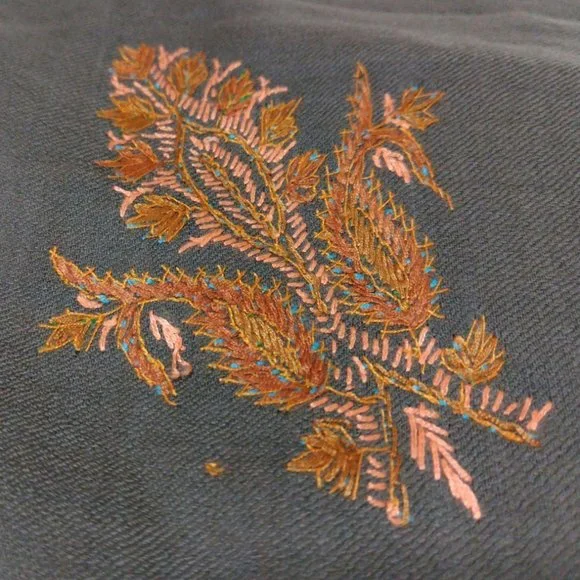 Large-size stole Patterned　 - Picture 5 of 6